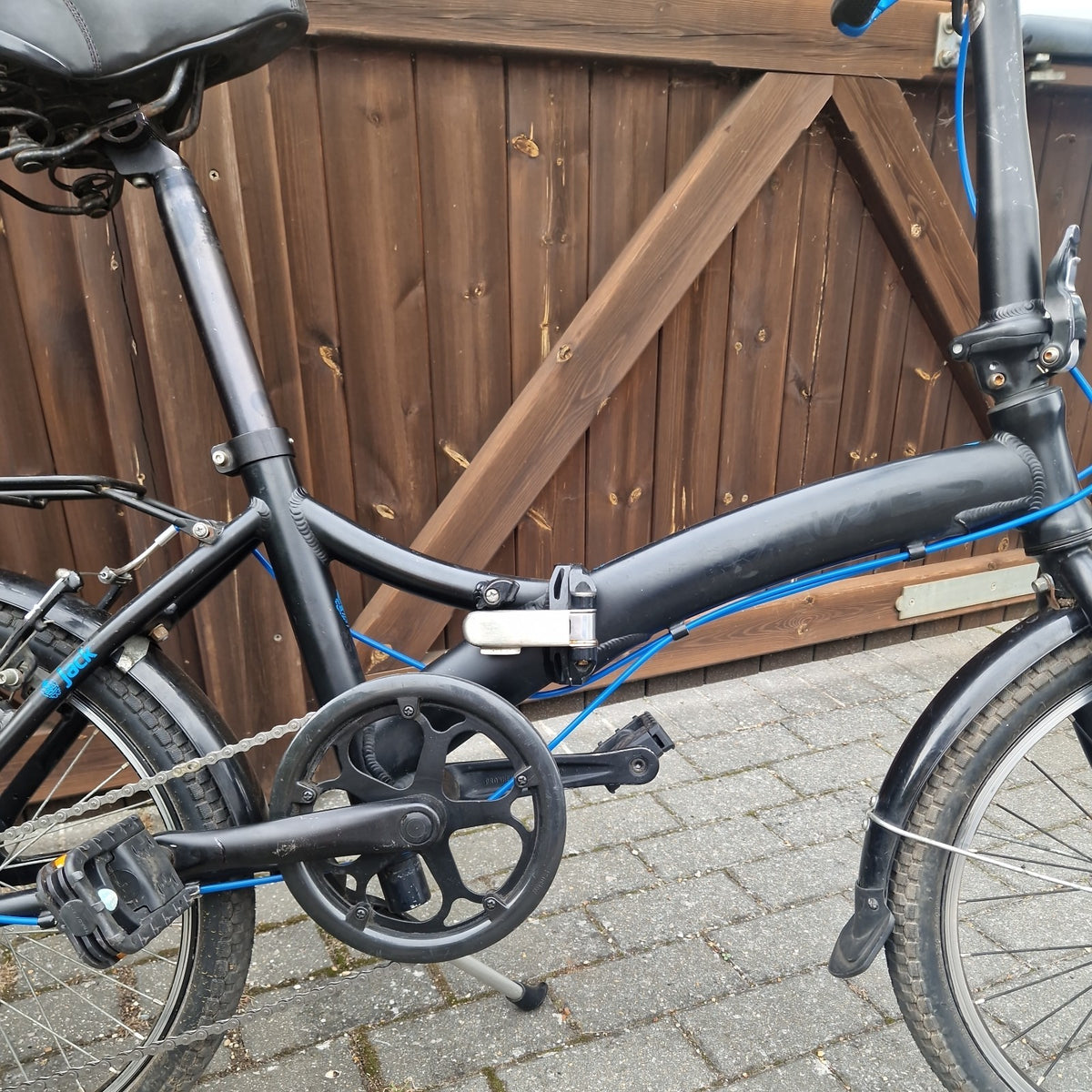 Dawes Jack Folding Bike, 20" Black 6 Speed 12.55 kg Light Weight