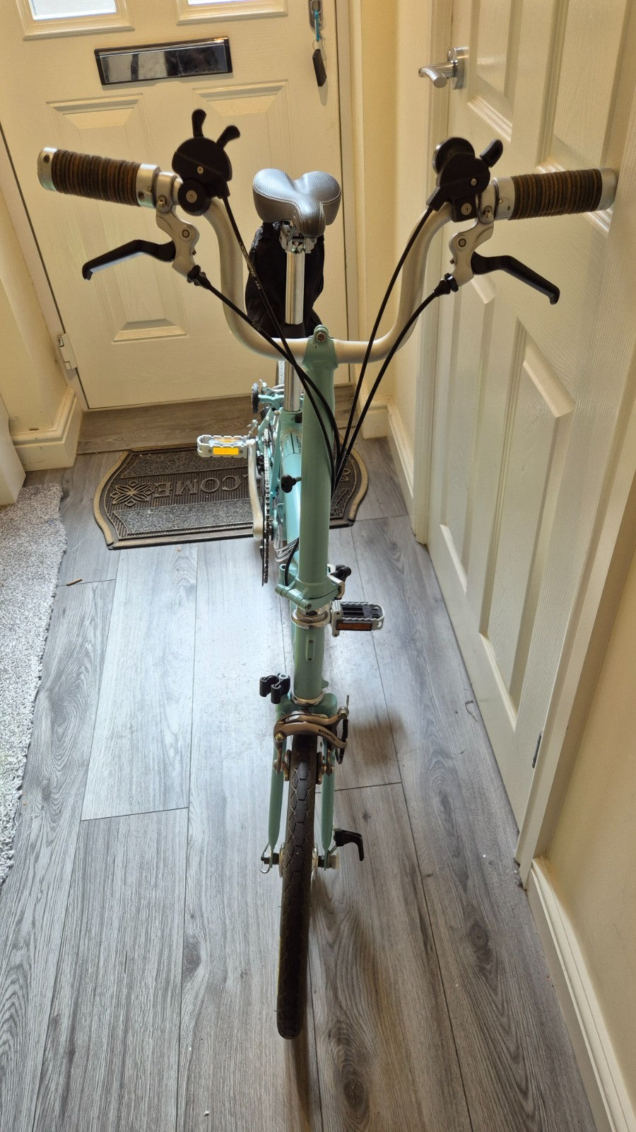 Brompton Folding Bike 6-Speed 16" Wheels M6L - Turkish Green