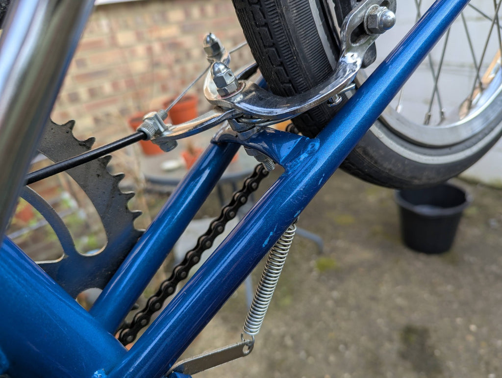 Vintage Dahon Classic III Folding Bike – 3-Speed Sturmey Archer (Blue)