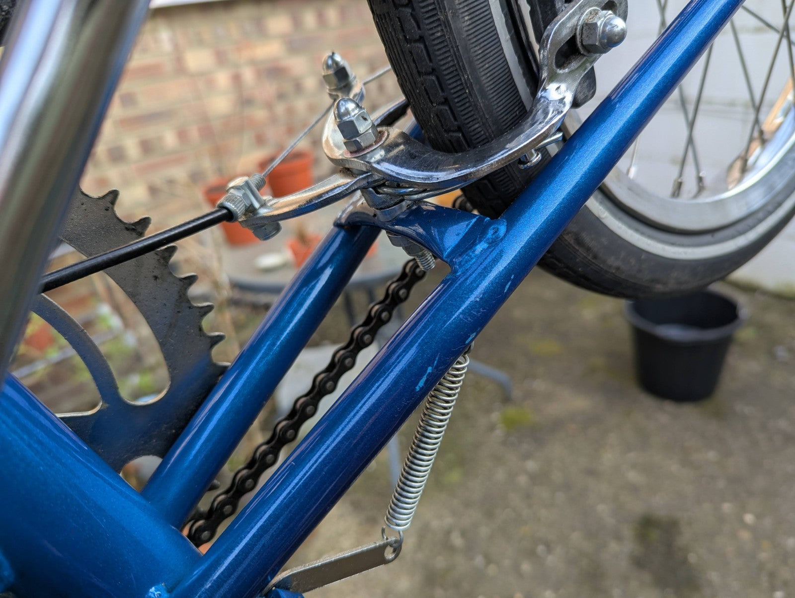 Vintage Dahon Classic III Folding Bike – 3-Speed Sturmey Archer (Blue)