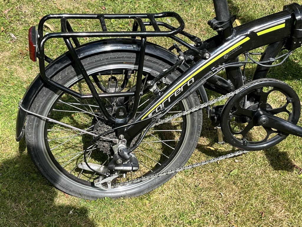 Carrera Crosscity E folding bike , 20'' black/green (Price for 1,  2  available)