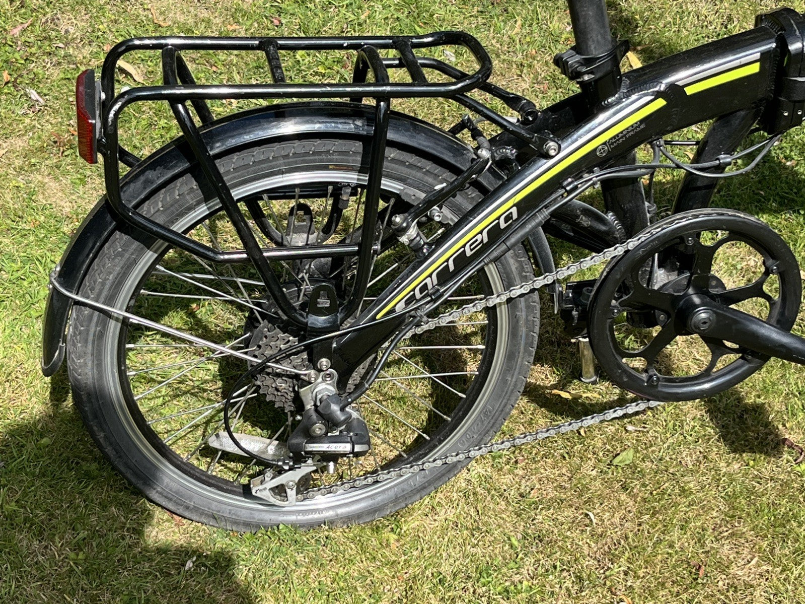 Carrera Crosscity E folding bike , 20'' black/green (Price for 1,  2  available)