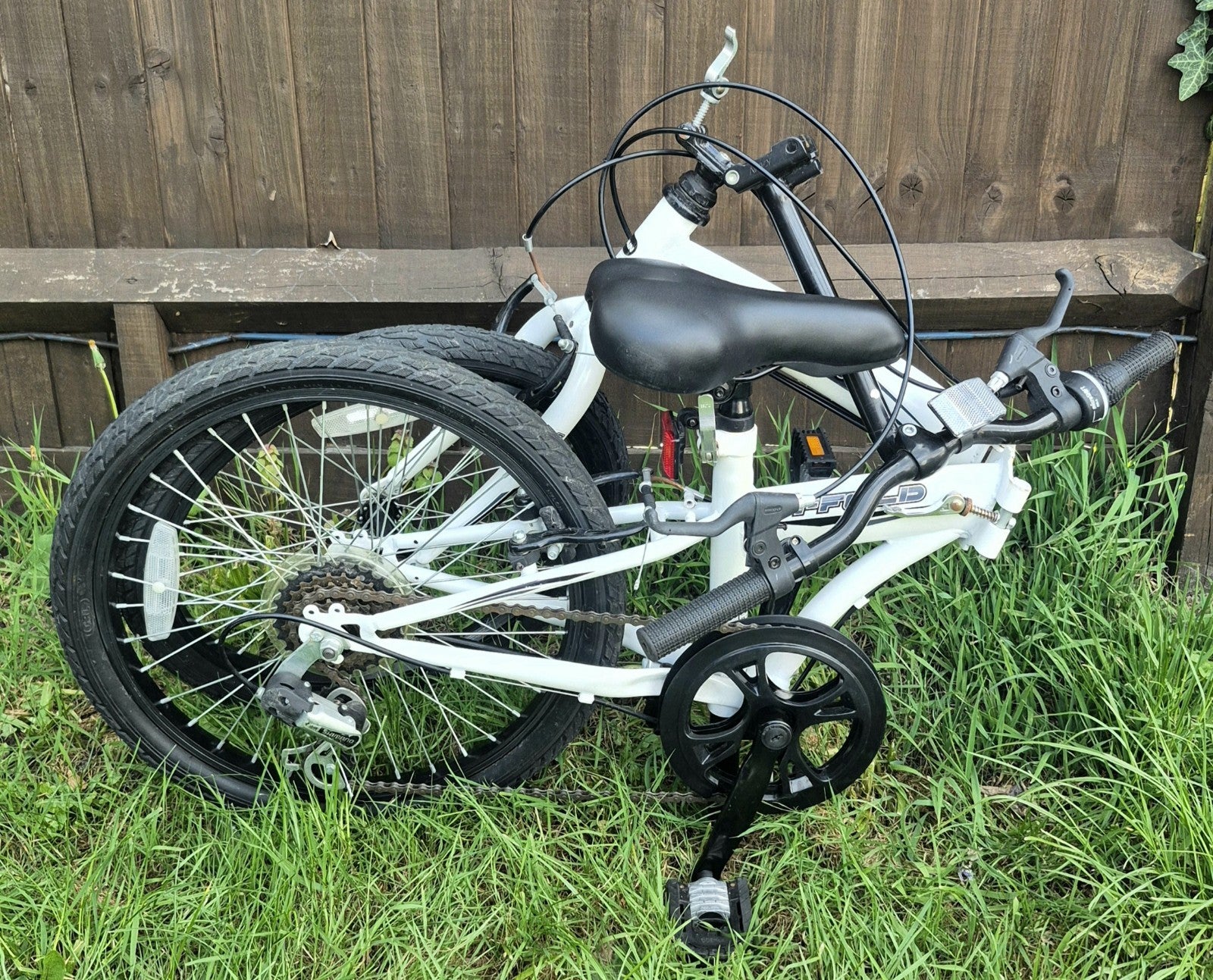 20-inch Folding Bike Terrrain I-Fold with 6-Speed Shimano Gears, Lightweight