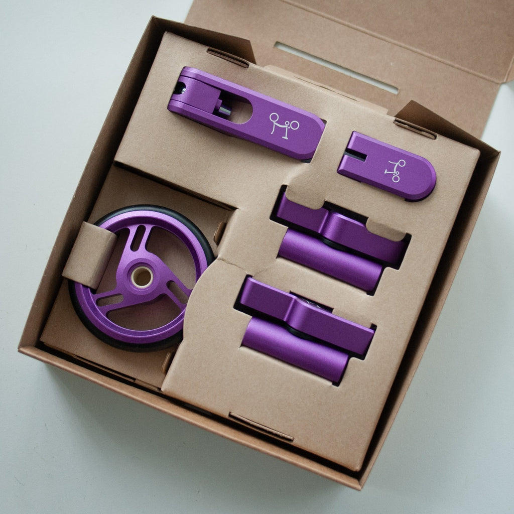 Brompton Bike ColourLab Colour Touchpoint Set - A, C, P Line Purple RRP£130