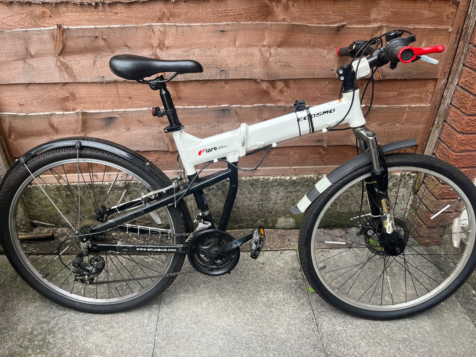 Ecosmo 26" Wheel Folding Bicycle Bike
