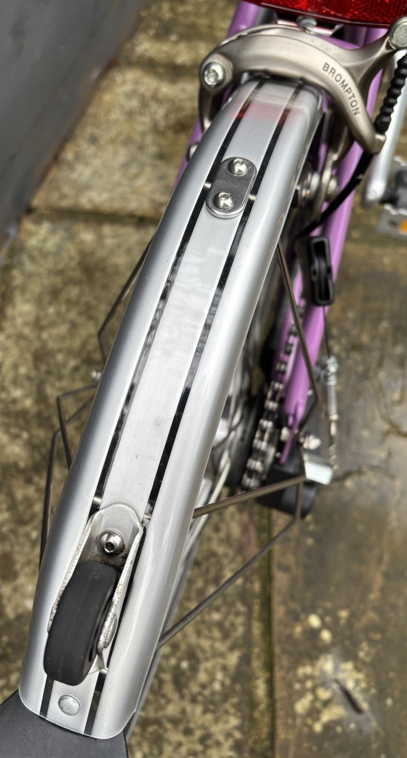 Brompton M6L in rare Lilac Folding bike C Line - Very Light Leisure Use Only