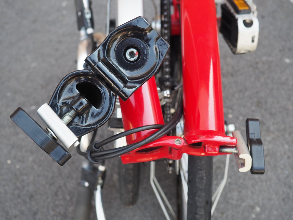 Brompton M3L Folding Bike, Red, 3-Speed — Original Owner Since 2000, Low Mileage