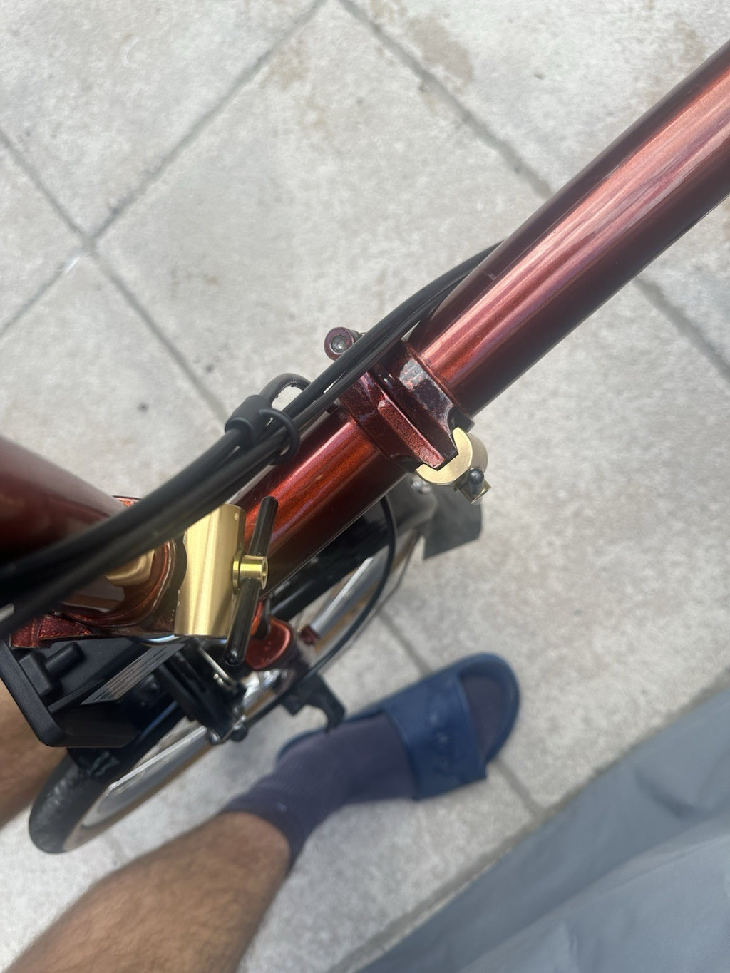 Brompton S6L, excellent condition £600+ in upgrades.