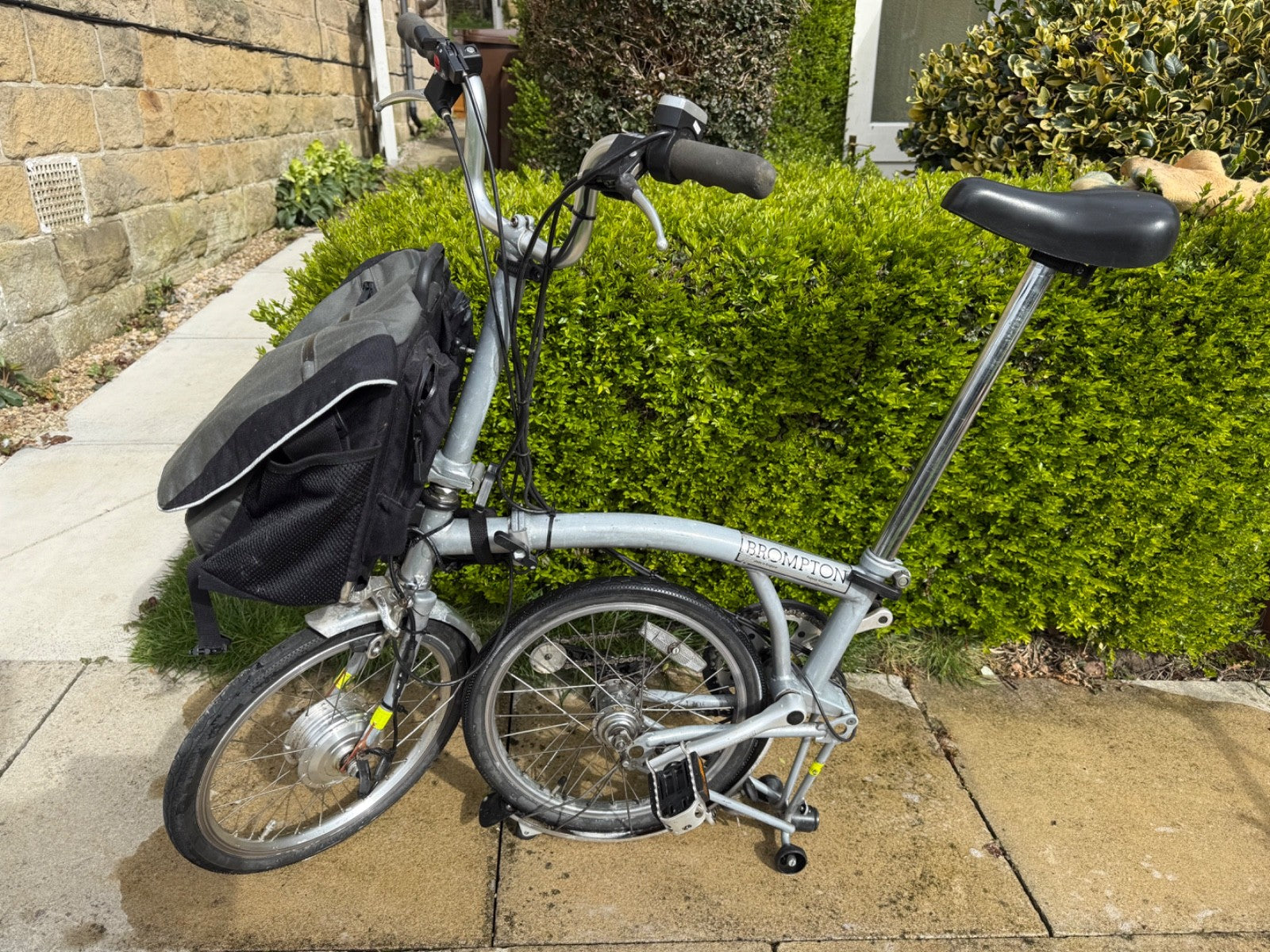 Brompton 5-speed with front-wheel drive