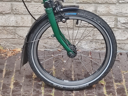 2024 Brompton C Line Explore M6L 6 Speed Folding Bike Racing Green