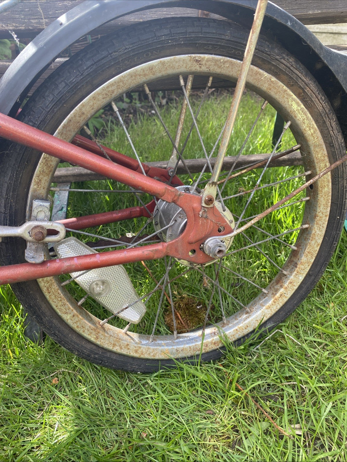 Vintage Dahon Folding Bicycle 3speed For Restoration Barn Find