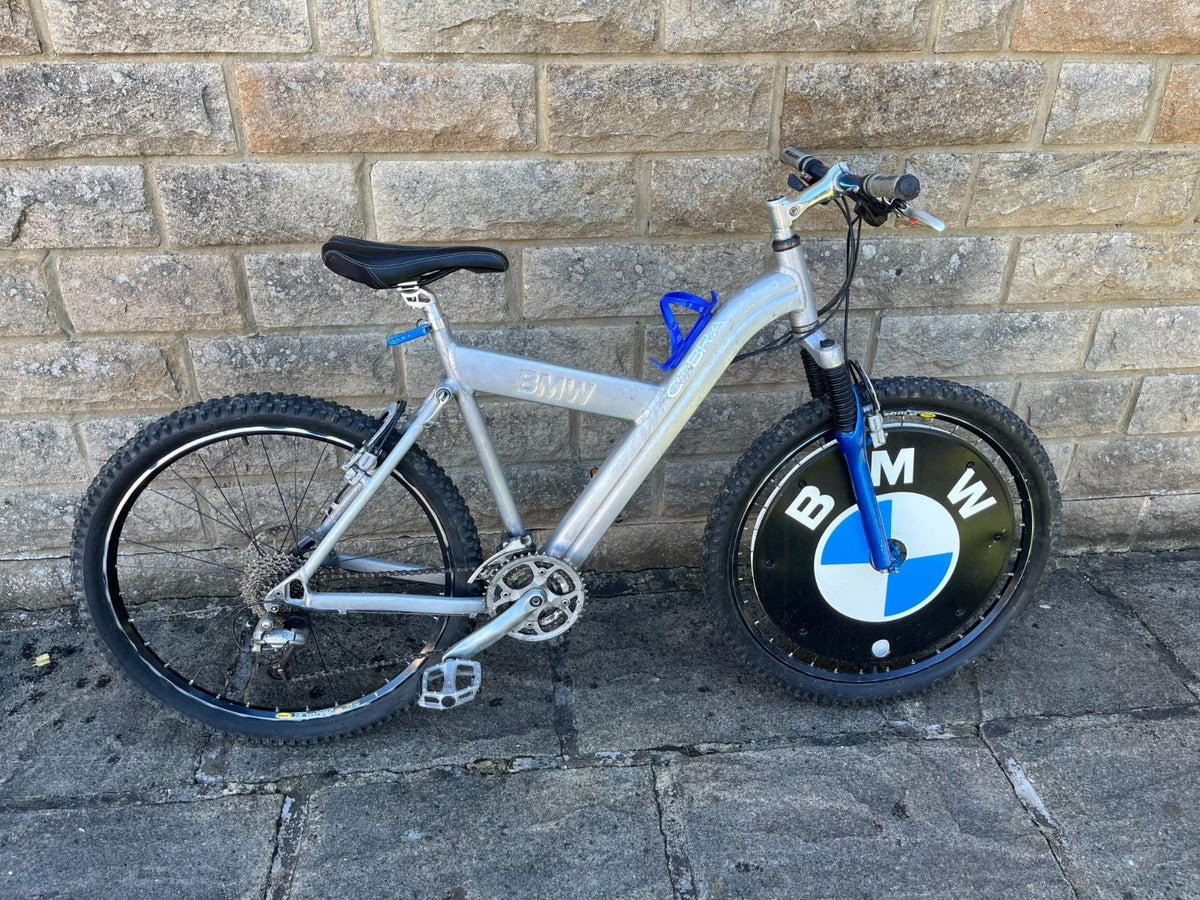 BMW Q3.S FOLDING MOUNTAIN BIKE - DEORE SHIMANO GEARS, MAGURA BRAKES - RARE BIKE