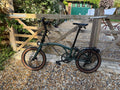 Brompton G Line Roller Frame Gravel Folding Bike Forest Green