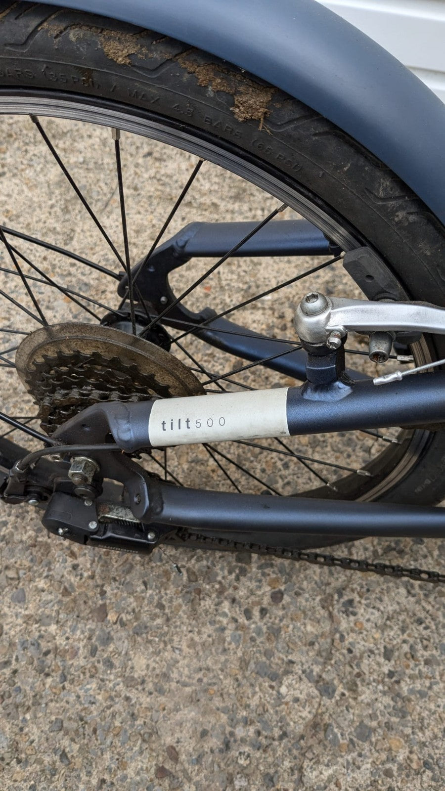 B'Twin Tilt 500 Folding bicycle