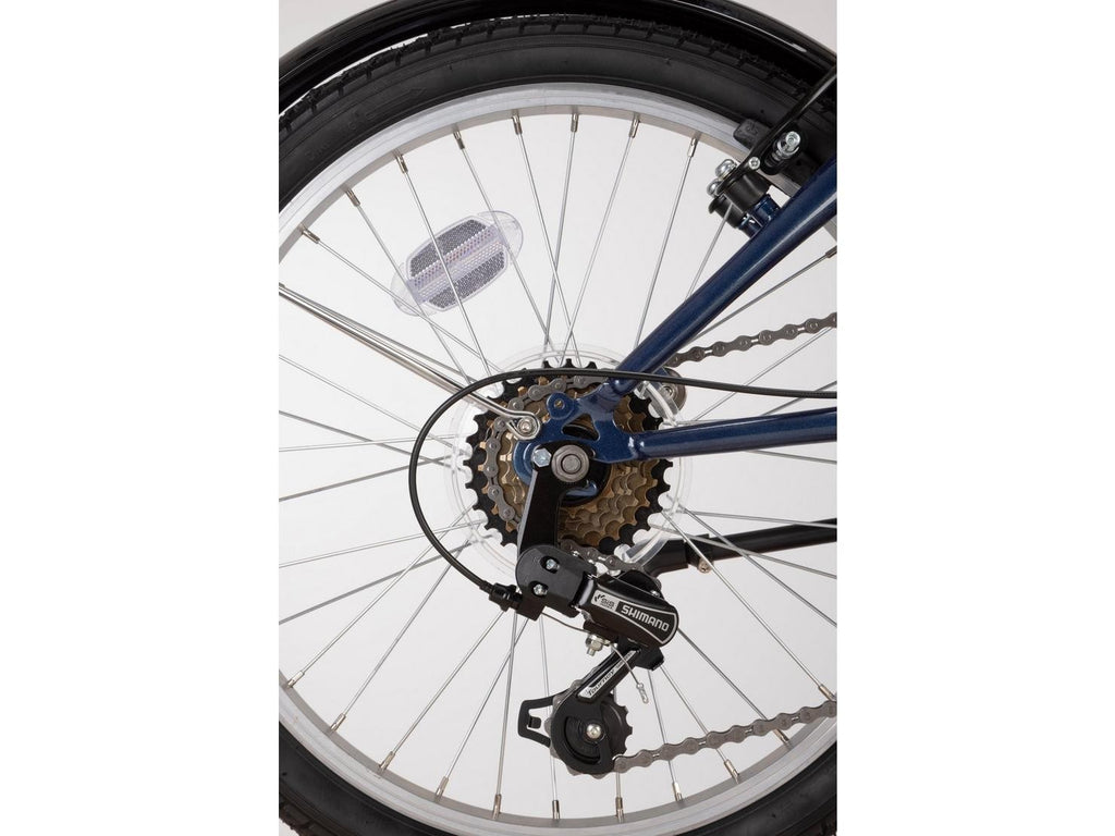 Apollo Transport 20in-Wheel 6-Speed Unisex Folding Bike - One Size - Navy A
