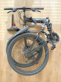 GDSKR 26” Adult Folding Mountain Bike. Full Suspension Disk Brakes 21 gears