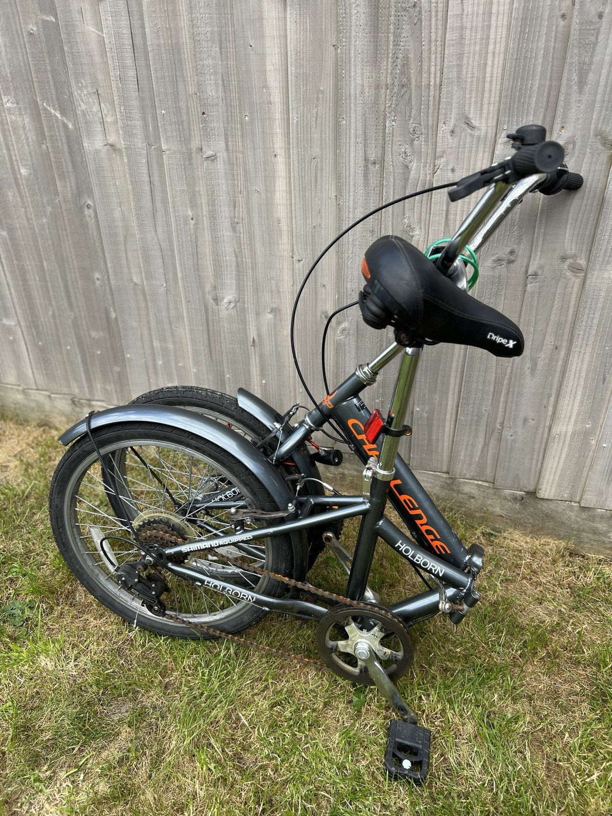 Challenge Holborn Folding Bike - Grey/Orange