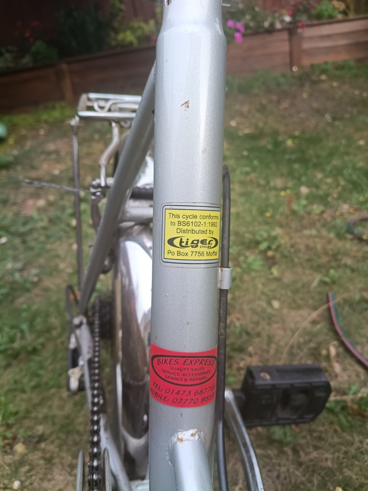 Tiger Origami 20 Inch Lightweight Folding Bike 6 Speed Great Condition