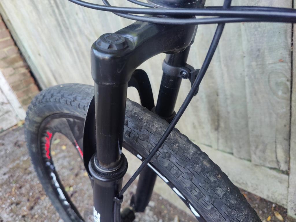 Trioblade 650B Folding MTB 21 Speed Full Suspension Disc Brakes - Needs Repair
