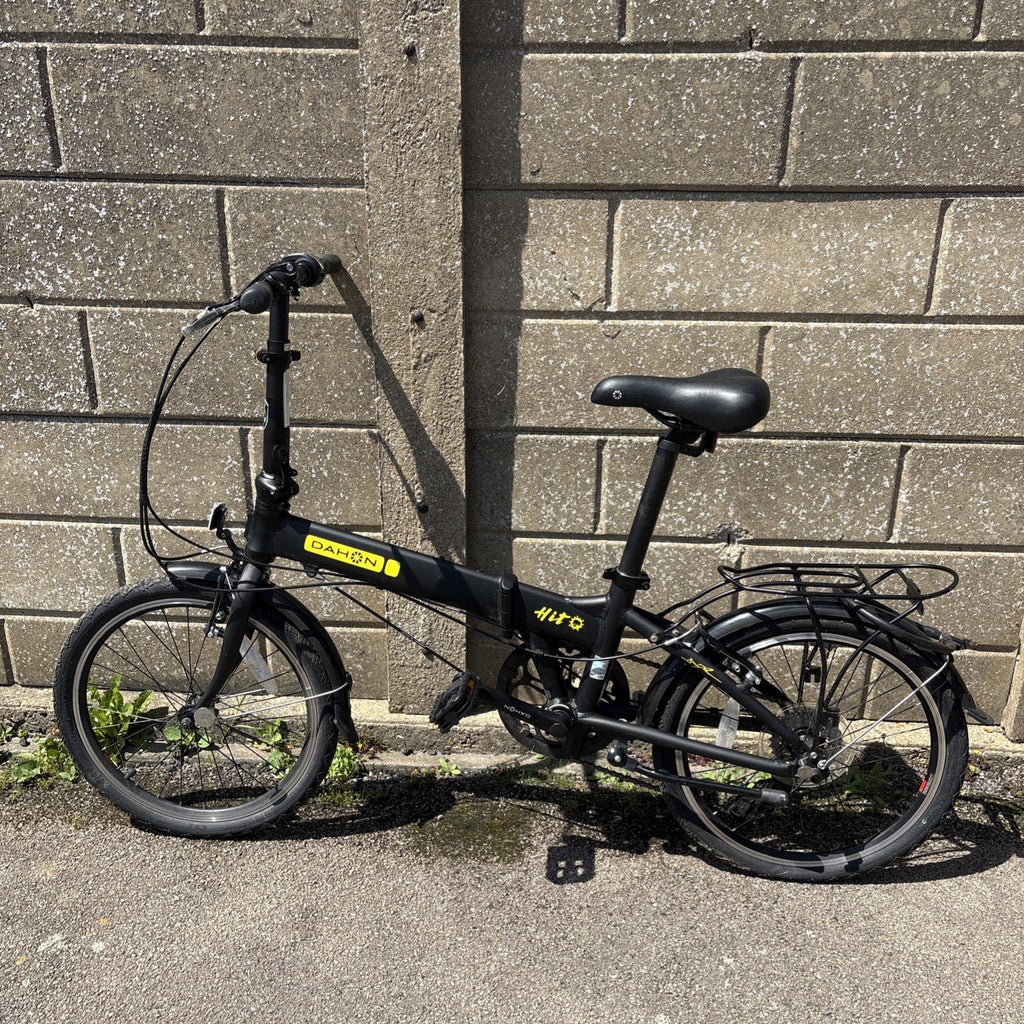 Dahon Hit 6-Speed Folding Bike Matt Black, Lightweight