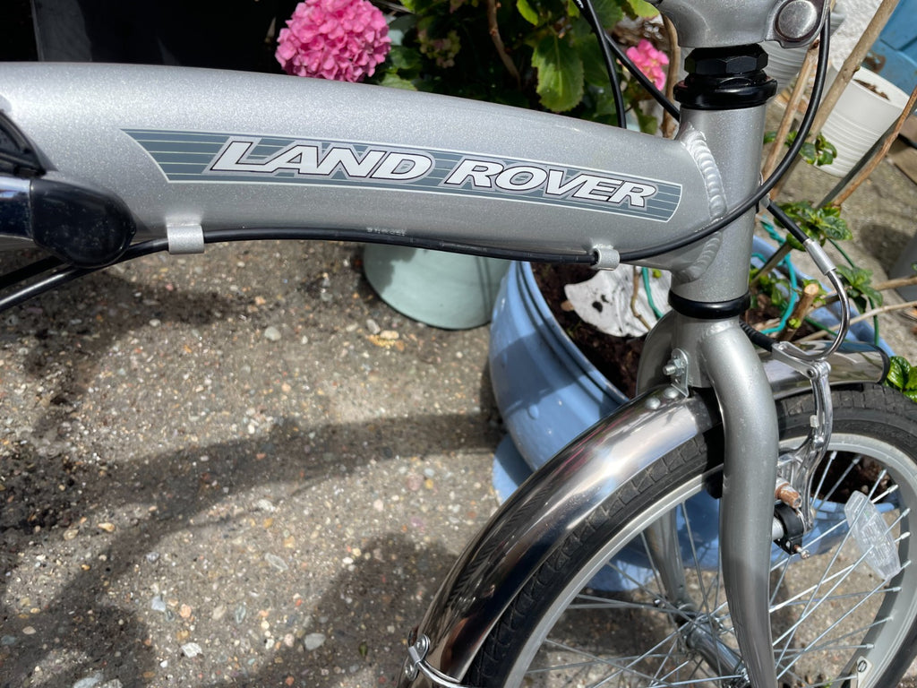 2 x Land Rover City Lite Folding Bikes 6 Speed, Excellent condition -
