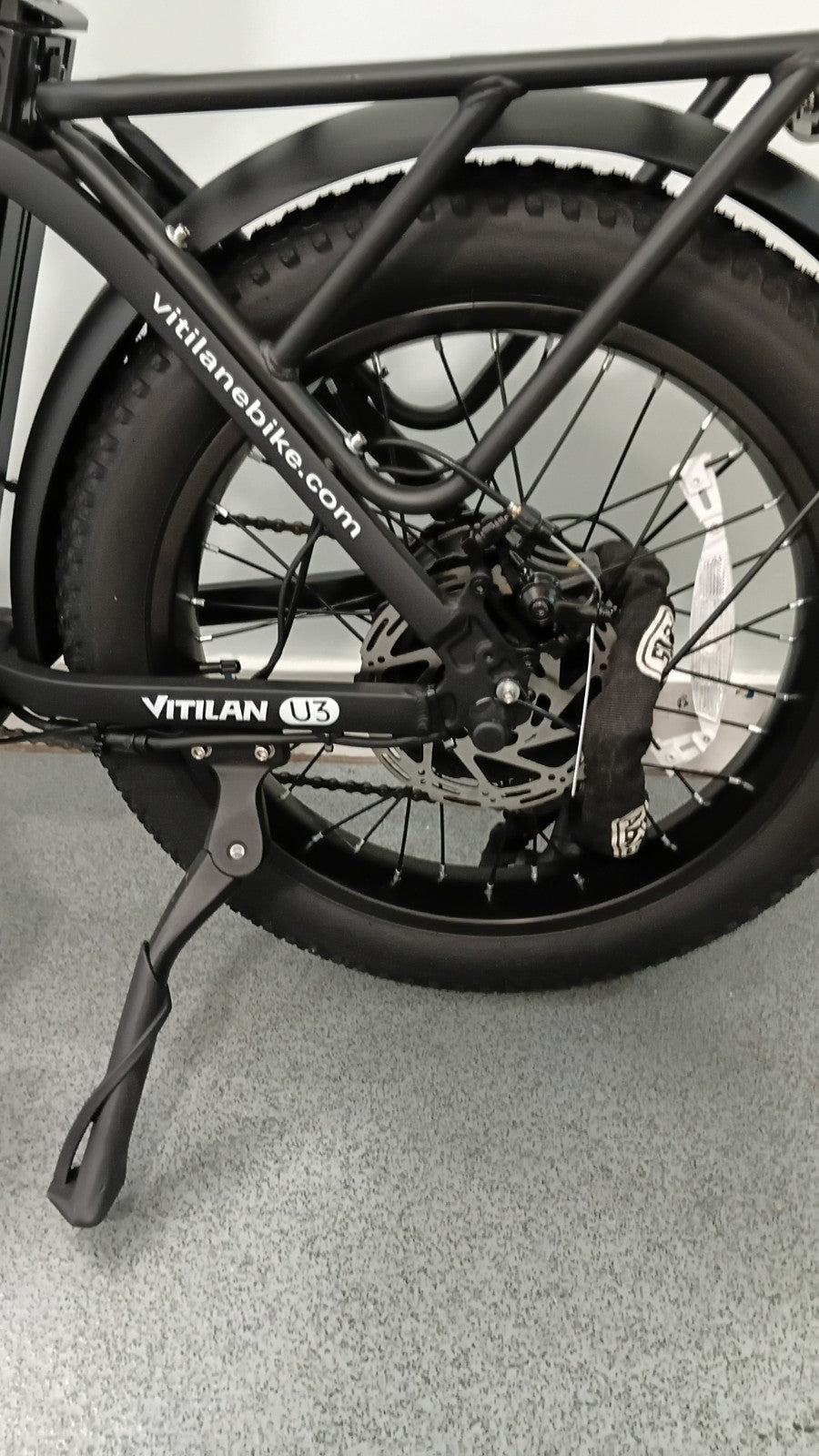 Vitilan U3 battery powered, folding bike