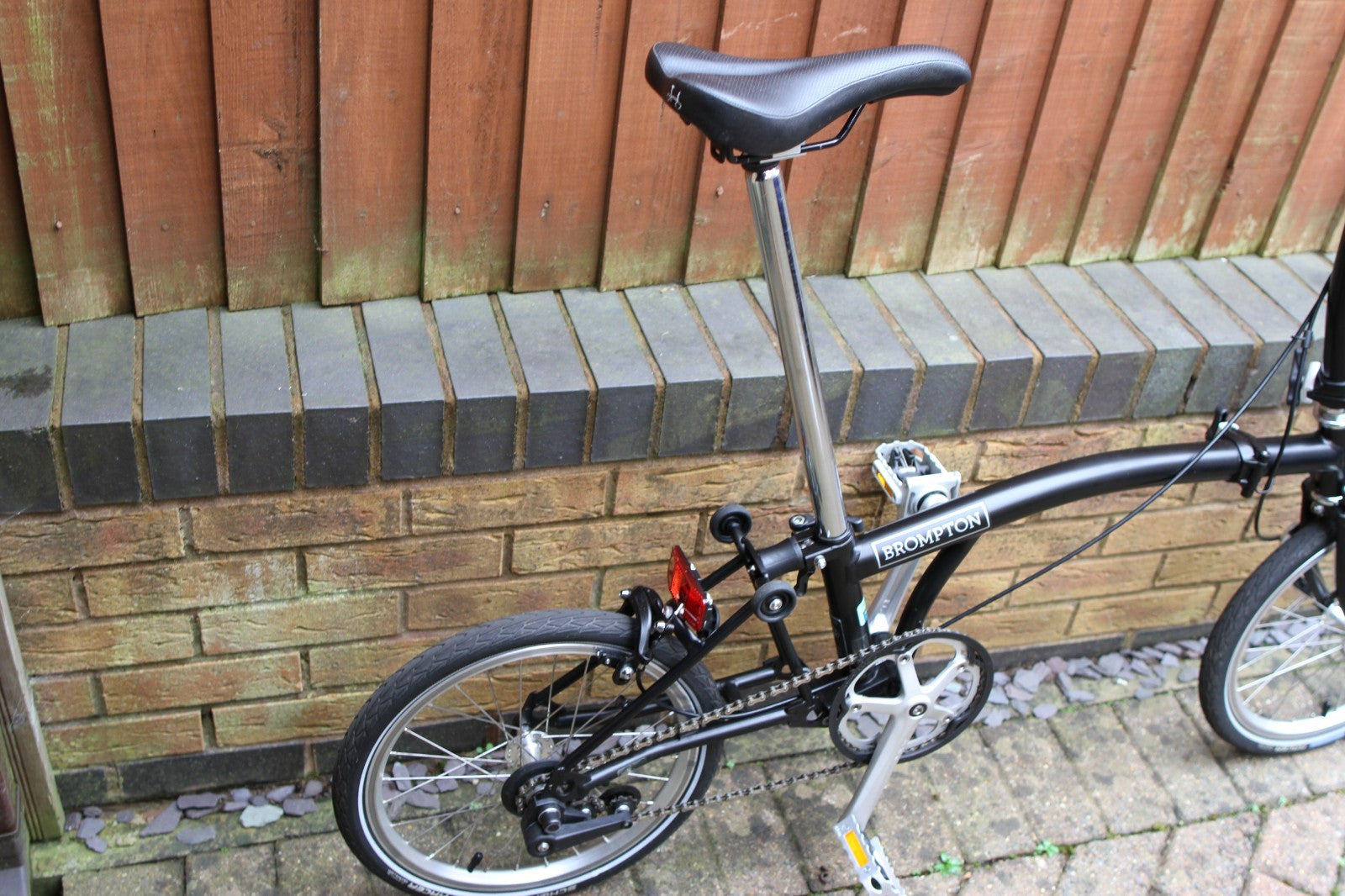 BROMPTON folding bike M1L Black Single Speed