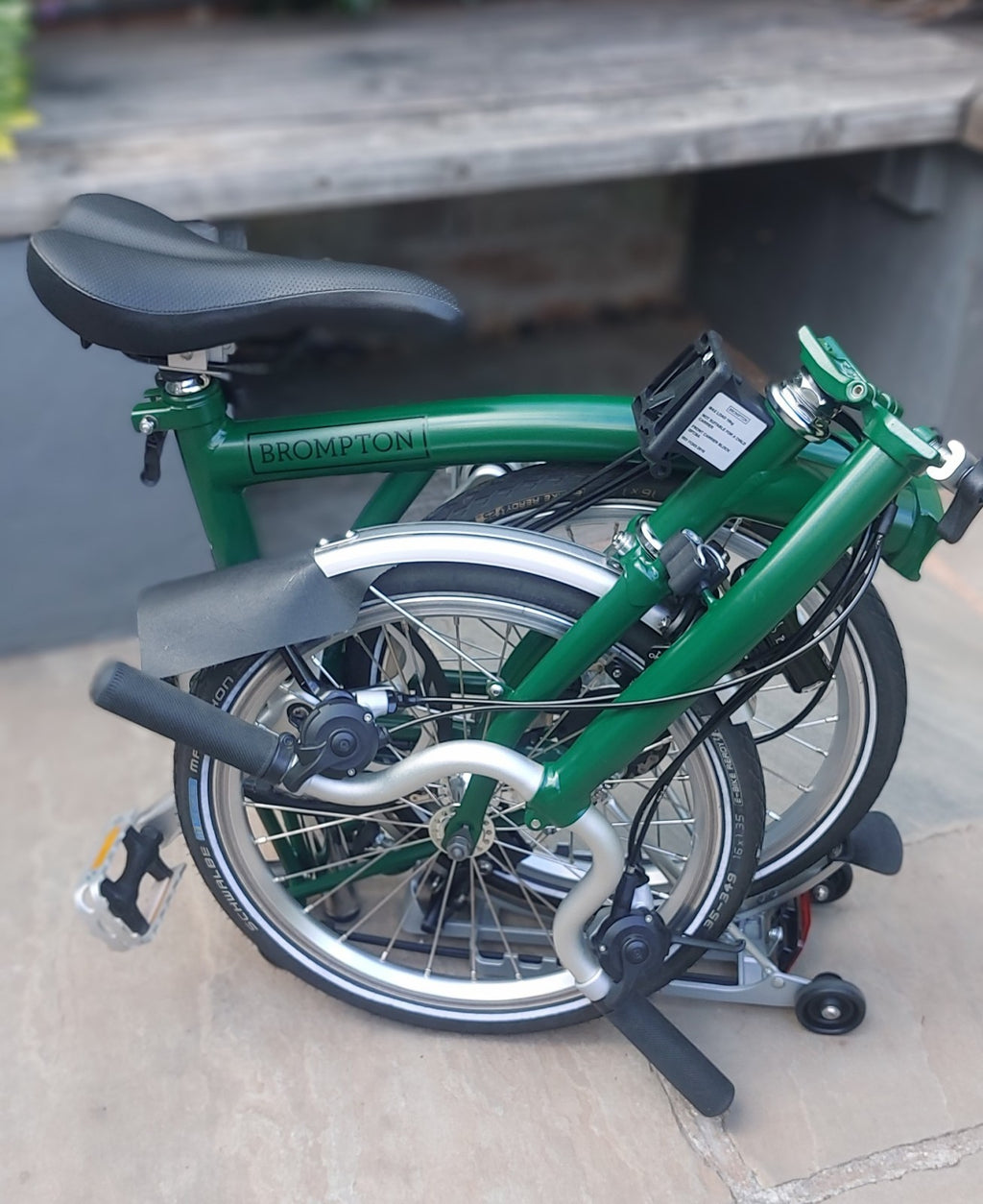 Brompton M6R C Line British Racing Green Excellent Cond less than 90 miles