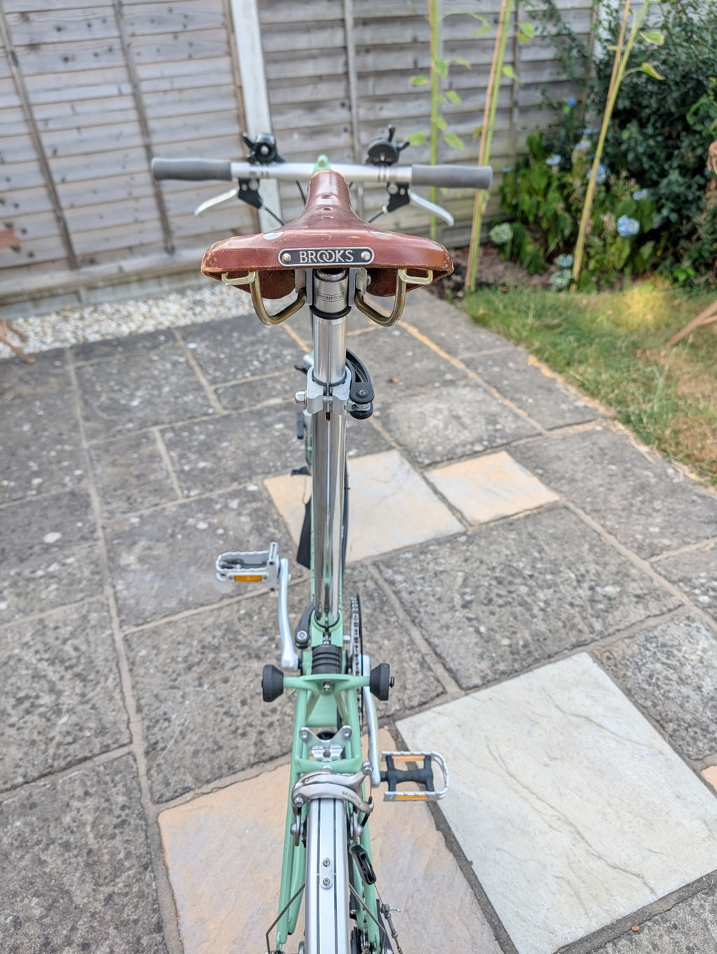 Sage Green 6 Speed Brompton, S6L (2013)