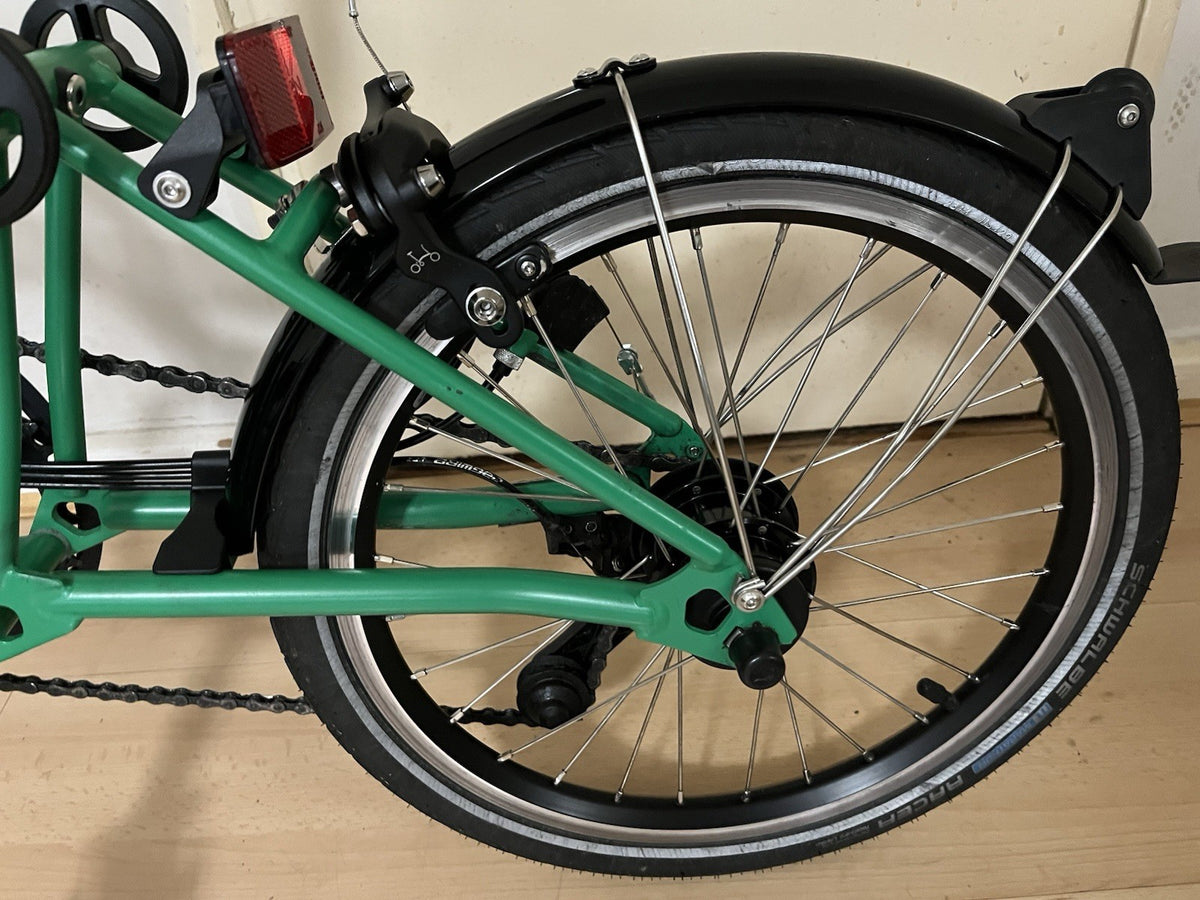 Brompton M12L C Line 12 Speed 2026 Folding Bike Palm Green EXC COND.
