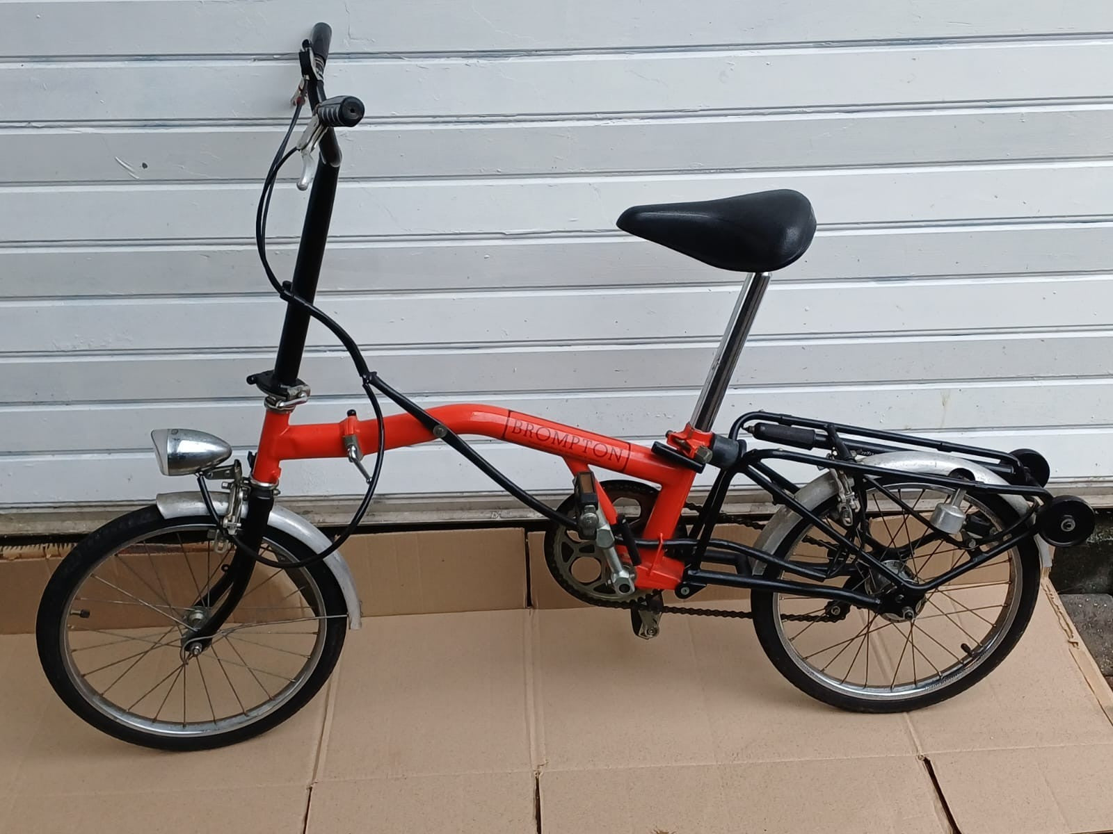 Brompton Folding Bike  Vintage MK1 made in 1980 Worldwide 🌐 Shipping
