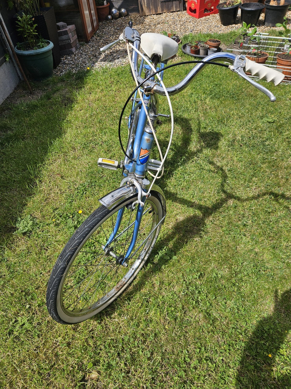 Viscount Vintage folding fold up bike Restored