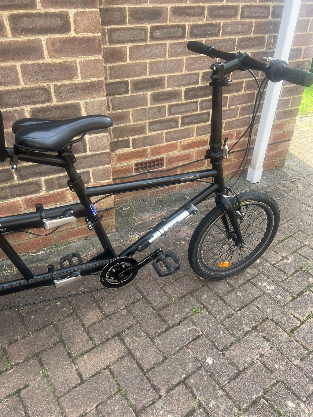 ECOSMO 20" FOLDING TANDEM BIKE 7 SPEED
