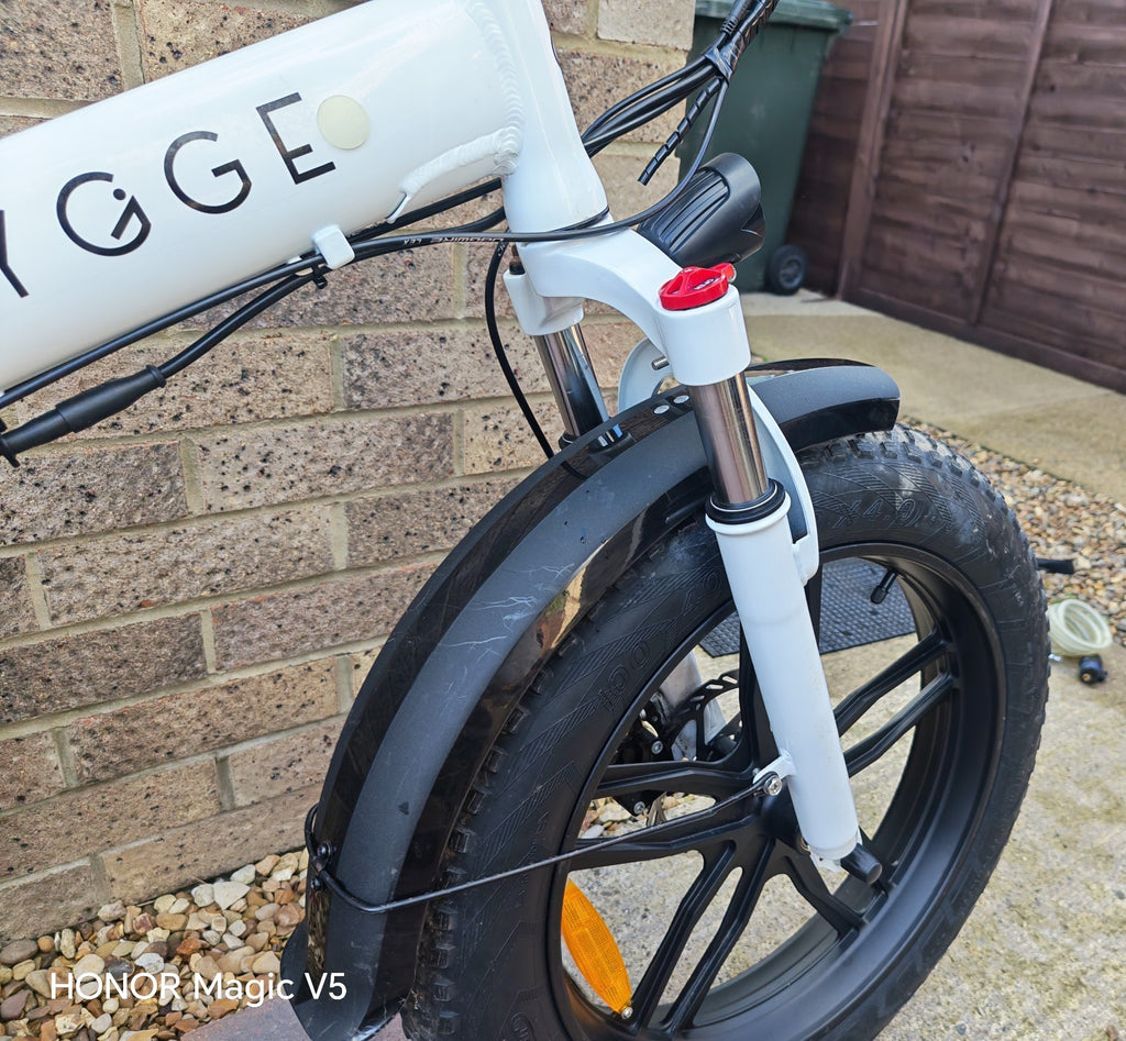 Hygge Vester Foldable Bike Heron White