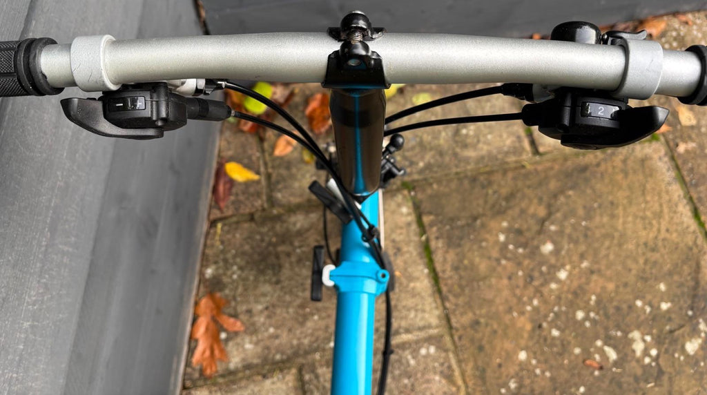 Brompton S6L Urban C Line Folding Bicycle 6 Speed in Lagoon Blue / Black - Used