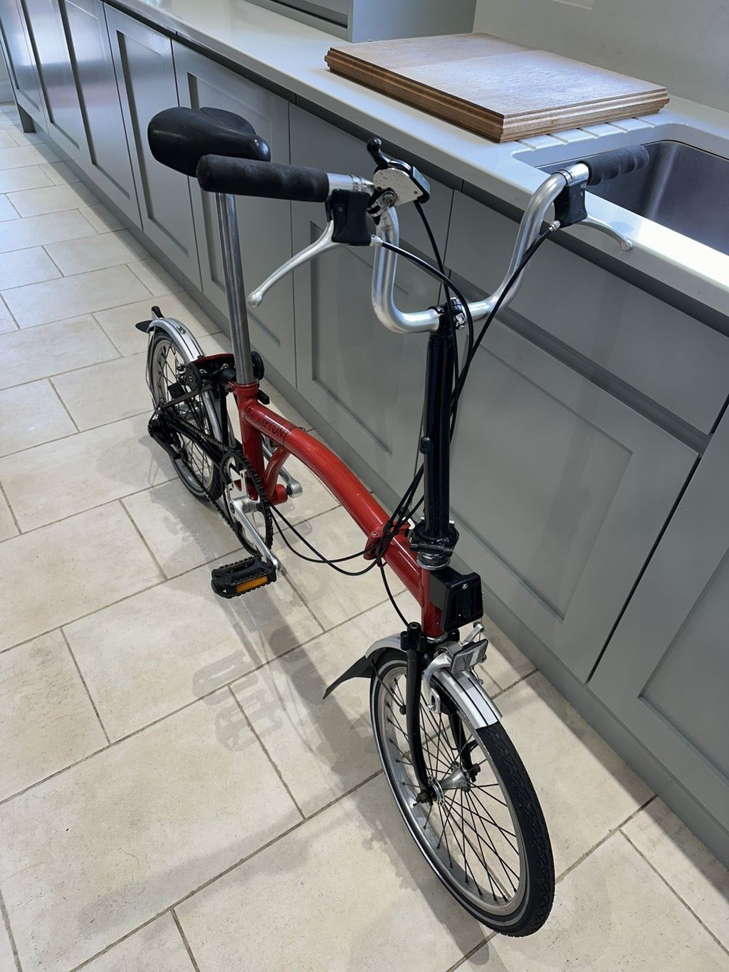 Brompton Vintage 1992 L3 M3L 3 Speed Folding Bike