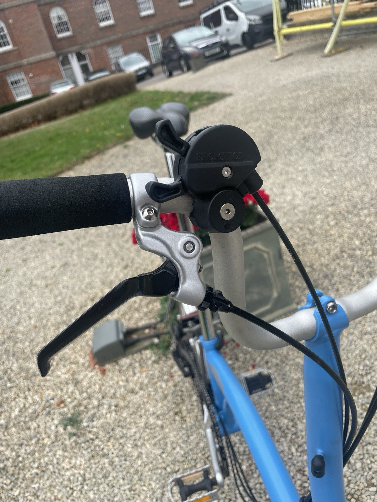 Brompton M6L-X Superlight Titanium 6 Speed - Tempest Blue - Excellent Condition