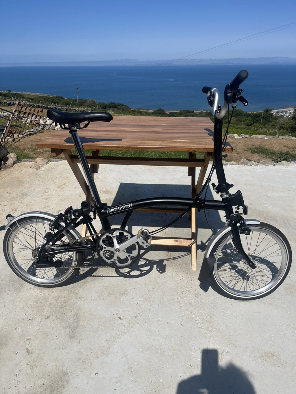 Brompton M6L Folding Bike 2020 Black 6-Speed Folding Bicycle Excellent Condition