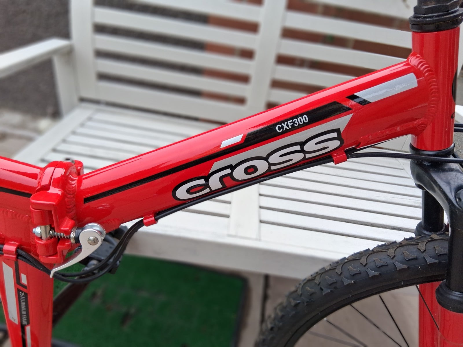 Cross CXF300 Folding Mountain Bike 26" Red