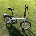 BTwin Tilt 500 lightweight aluminium Folding Bike – White – Great Condition