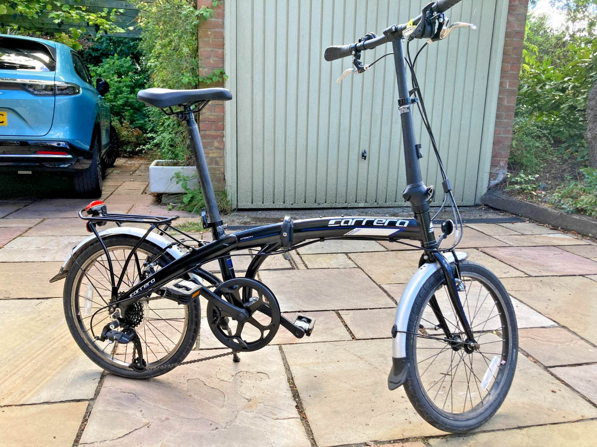 Carrera Intercity Foldable Bicycle, 8 gears, alluminium frame