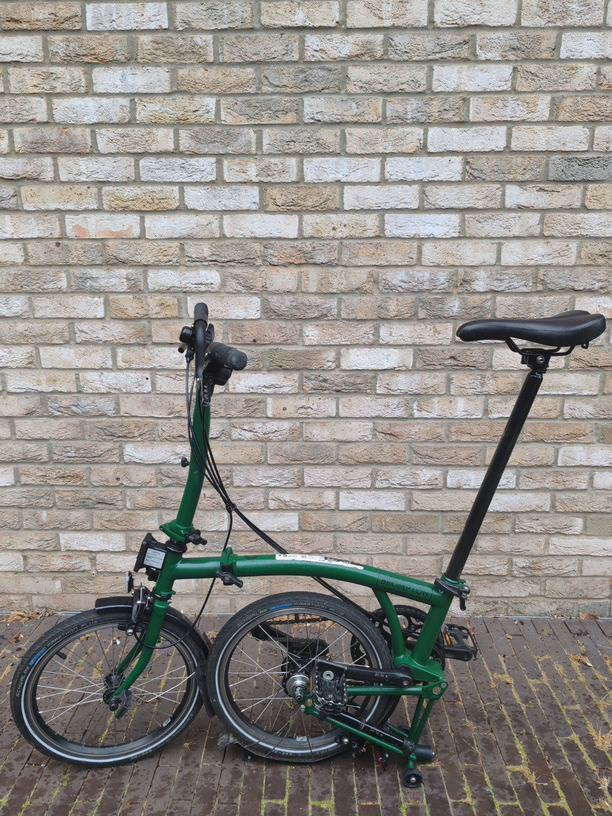 2024 Brompton C Line Explore M6L 6 Speed Folding Bike Racing Green