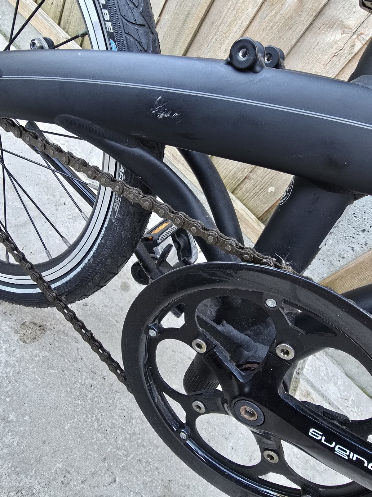 Dahon Mu Uno Black Folding Bike Single Speed
