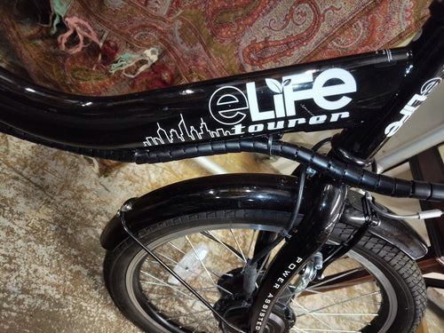 2 no. ELife Tourer 6 Speed Folding Bikes with 16” Wheels.