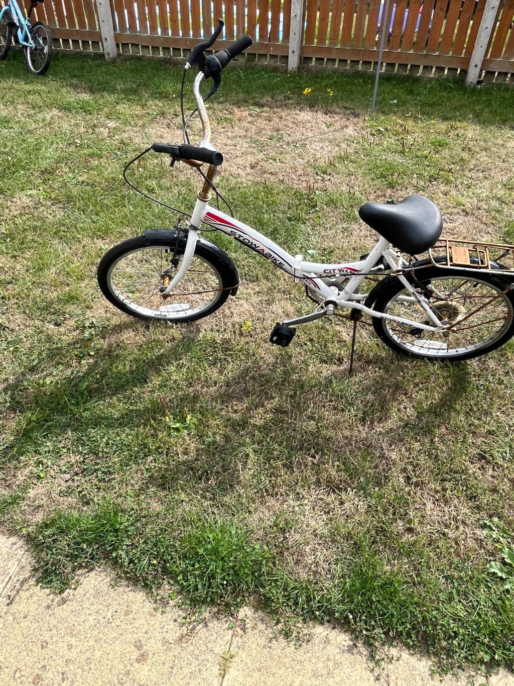 Challenge Holborn Kids Folding Bike Black BMX Bar with Mudguards