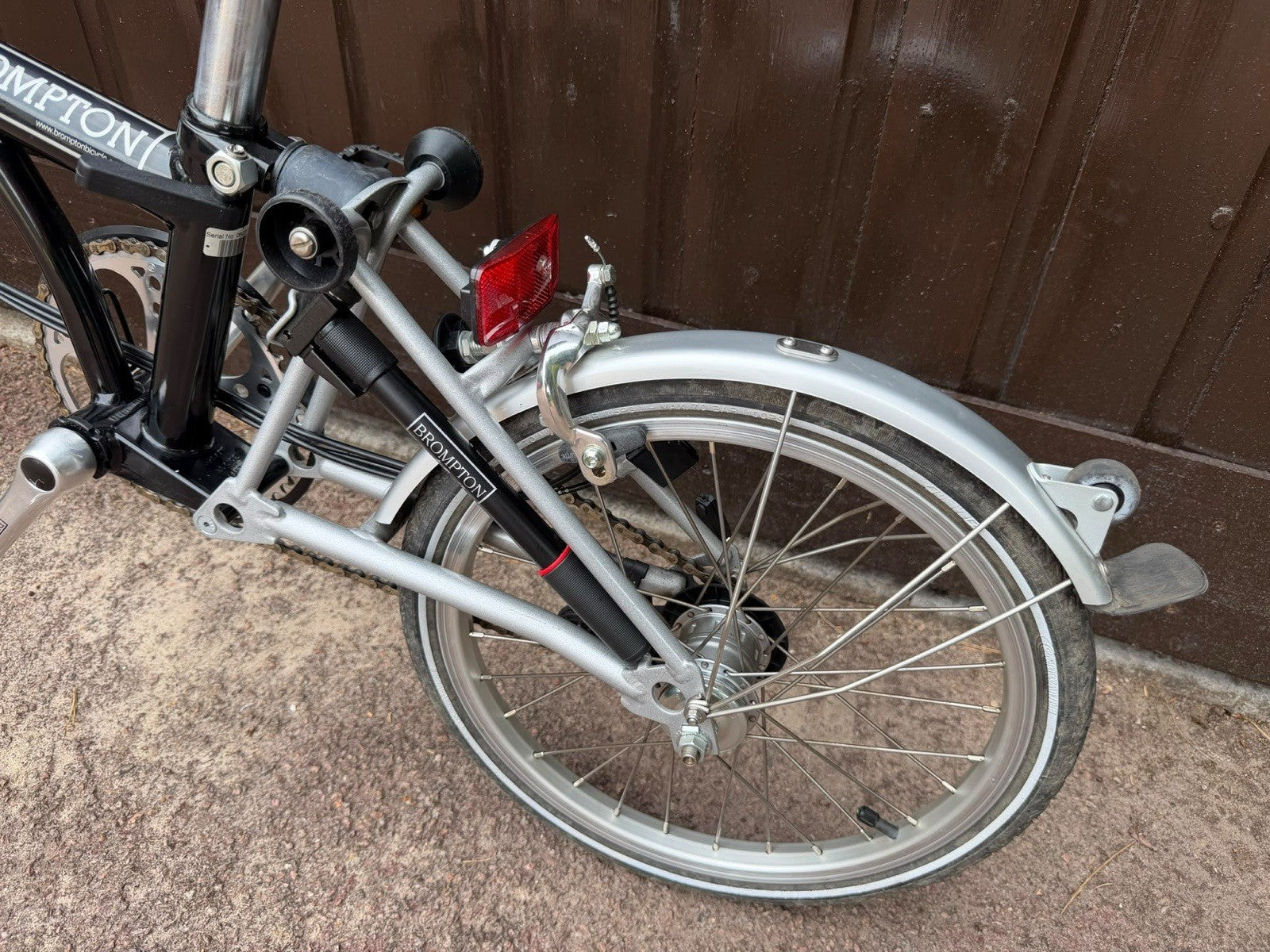 Brompton Folding Bike 6-Speed Black