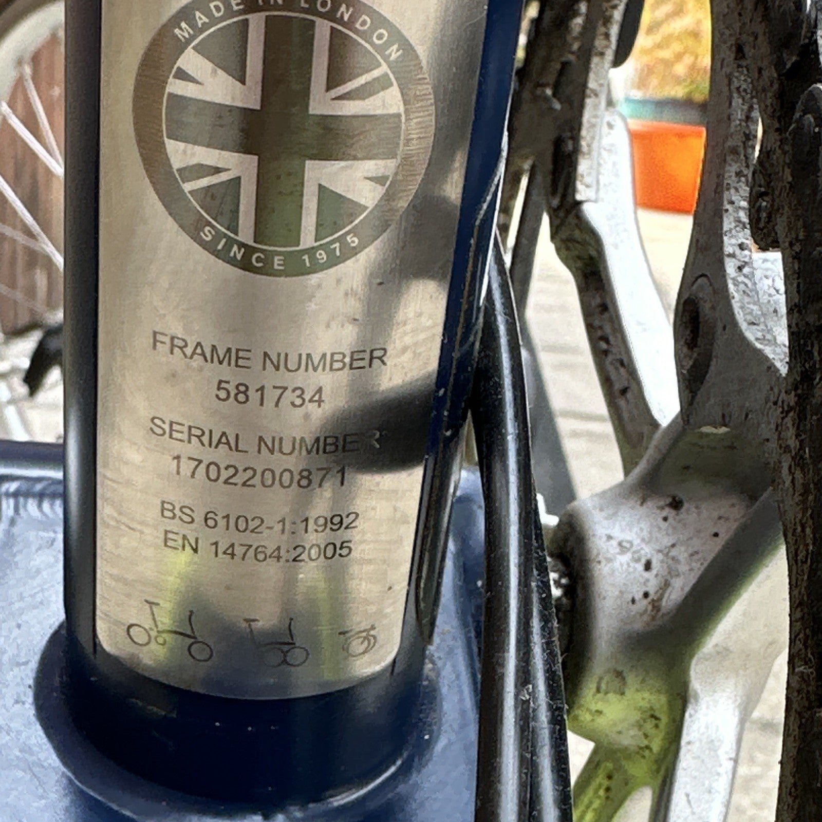 Brompton Folding Bike M3L Blue / Lime 2017