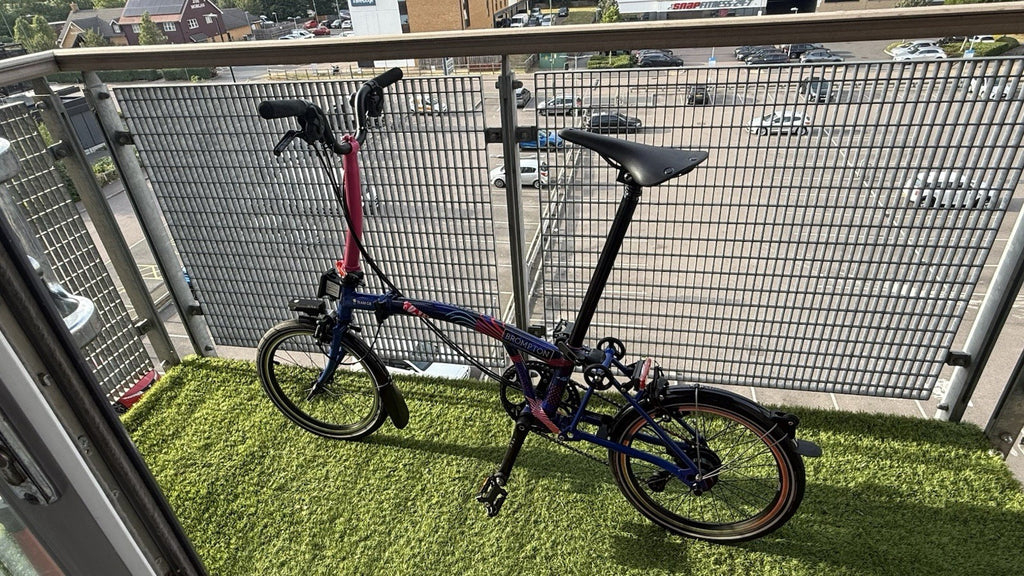 Brompton 2024 Team GB P Line Edition 12 Speed Folding Bike Paris 2024 Olympics