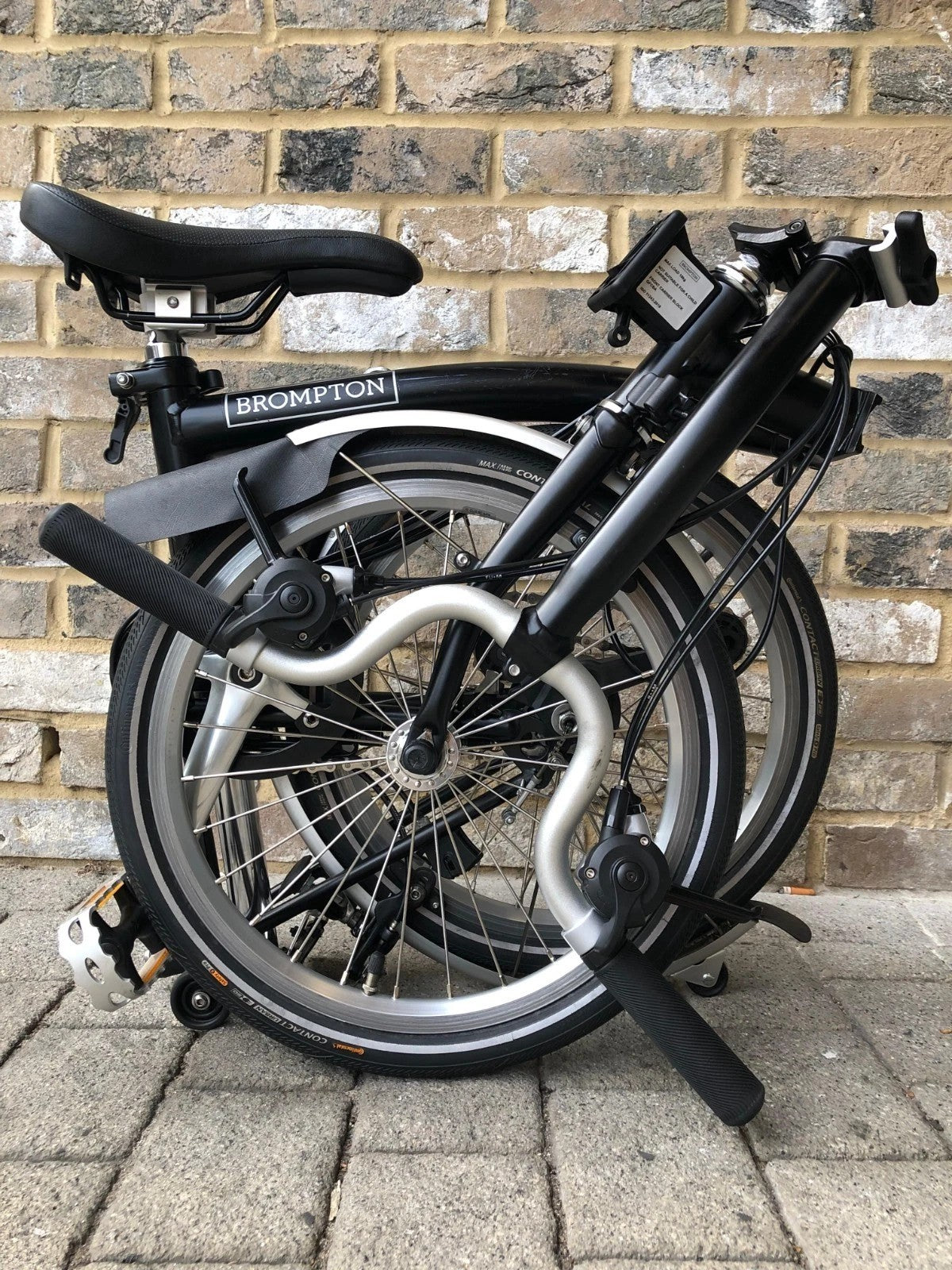 Brompton Bike Black M6L 2022 Warranty until June 2029 C Line Explore 6 Speed.