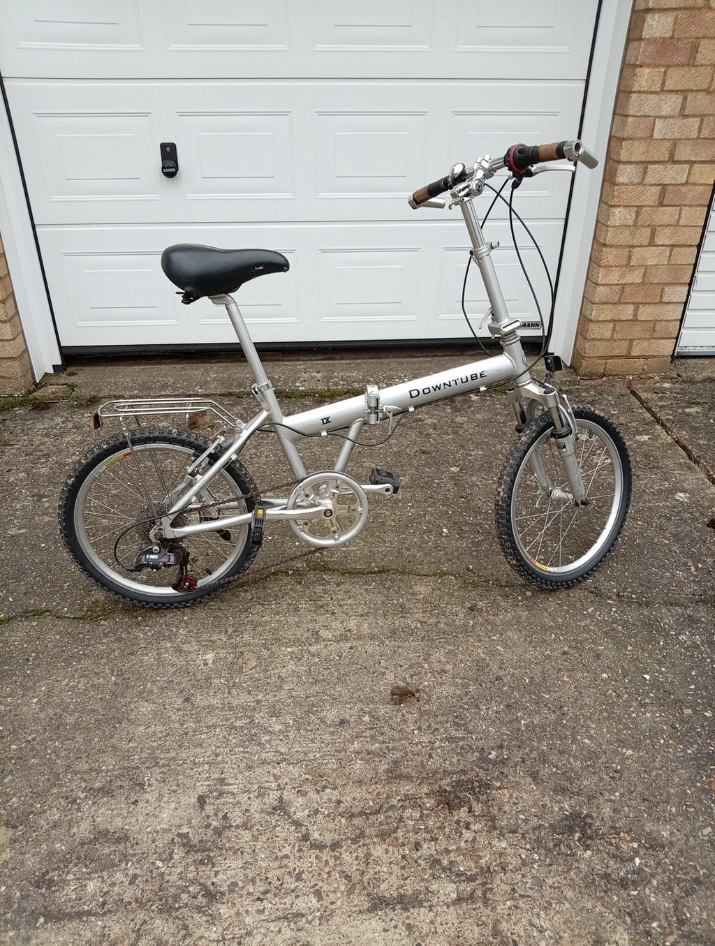Unisex Folding Bike, Alloy Frame And Rims